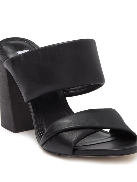 Steve Madden Shoes - Steve Madden TeriAnn Square Heel Sandal Size 7, Black, NWOB